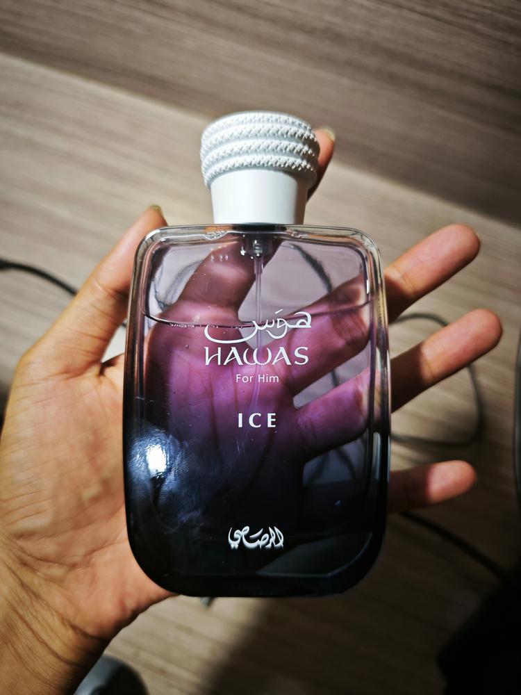 Rasasi Hawas Ice Eau de Parfum for Men - Customer Photo From basava prabhu salmani