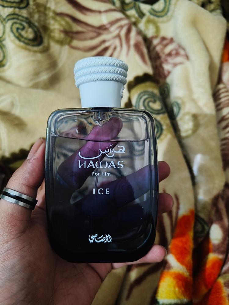 Rasasi Hawas Ice Eau de Parfum for Men - Customer Photo From Divyansh negi