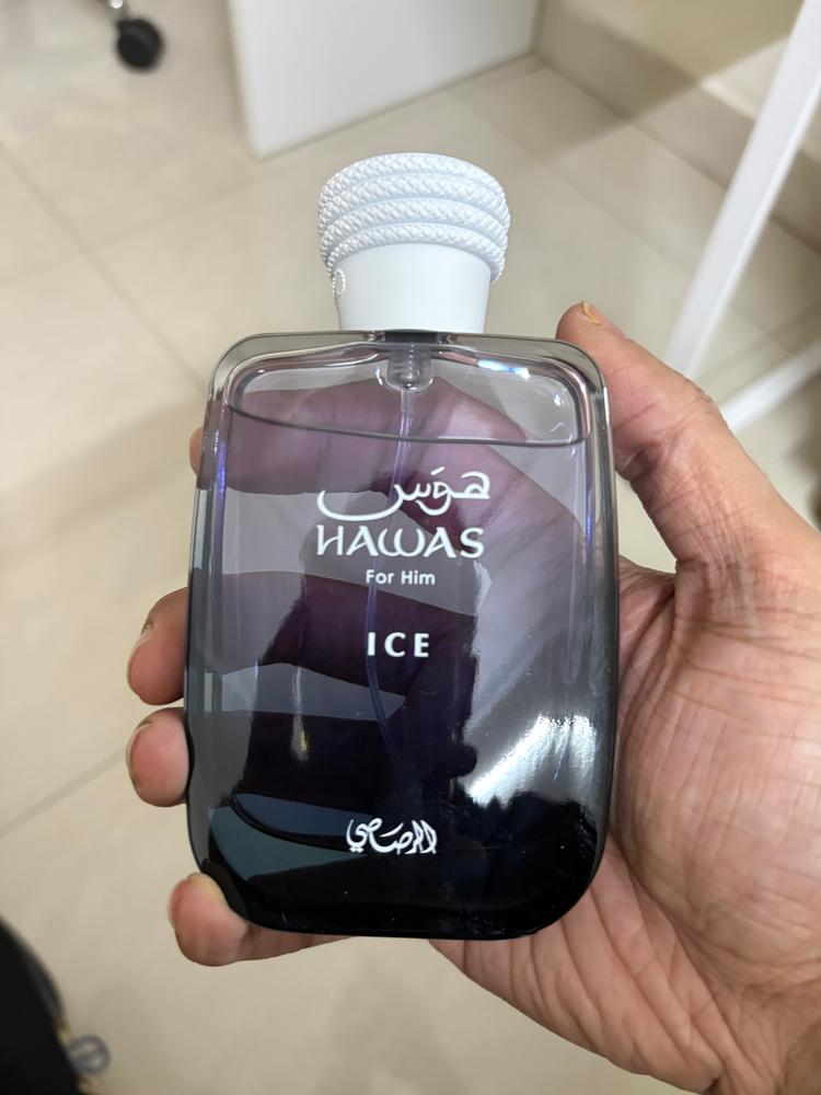 Rasasi Hawas Ice Eau de Parfum for Men - Customer Photo From Sibasis Swain