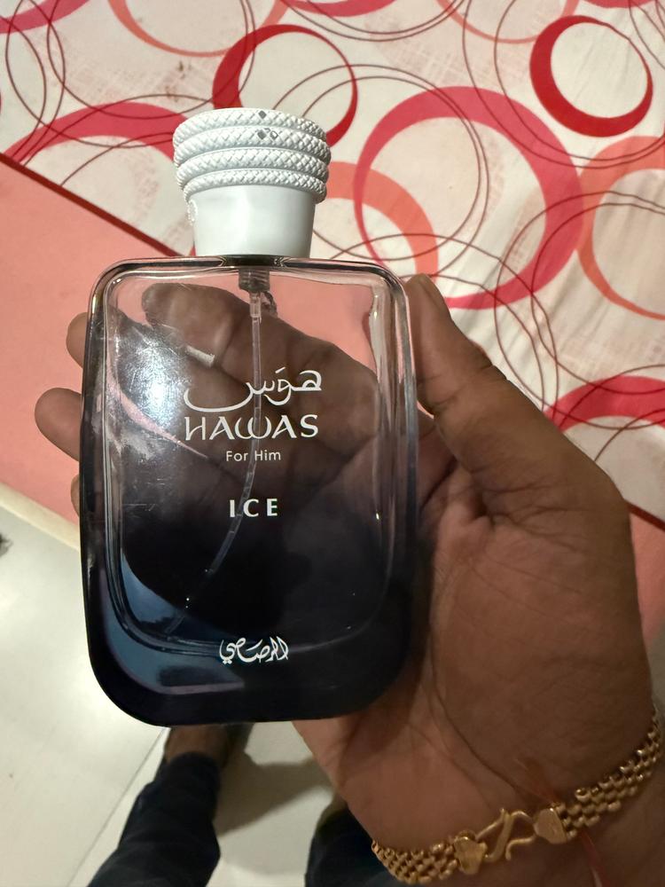 Rasasi Hawas Ice Eau de Parfum for Men - Customer Photo From Ankit Agarwala