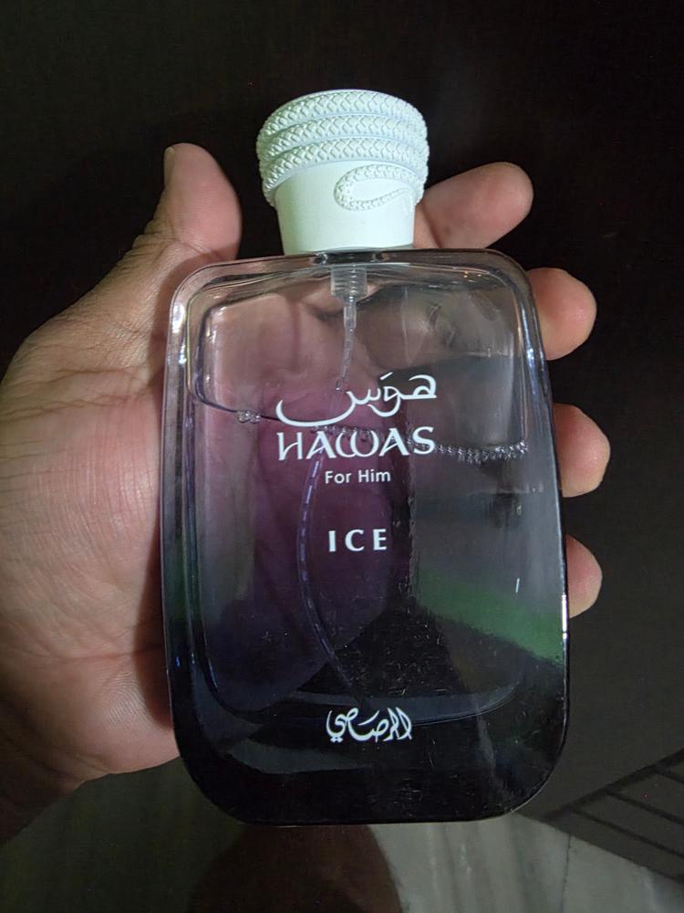 Rasasi Hawas Ice Eau de Parfum for Men - Customer Photo From Abhishek Nandan