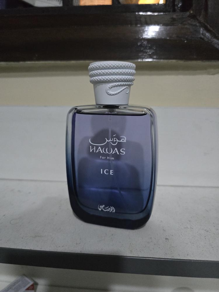 Rasasi Hawas Ice Eau de Parfum for Men - Customer Photo From Chhayank Datta
