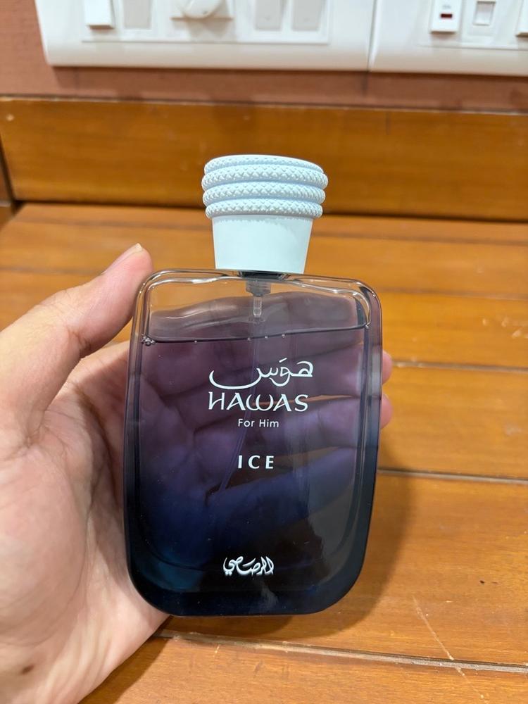 Rasasi Hawas Ice Eau de Parfum for Men - Customer Photo From Siddhant