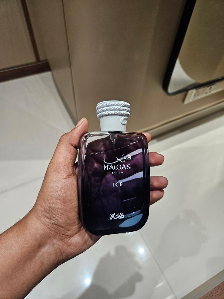 Rasasi Hawas Ice Eau de Parfum for Men - Customer Photo From Jay Patel