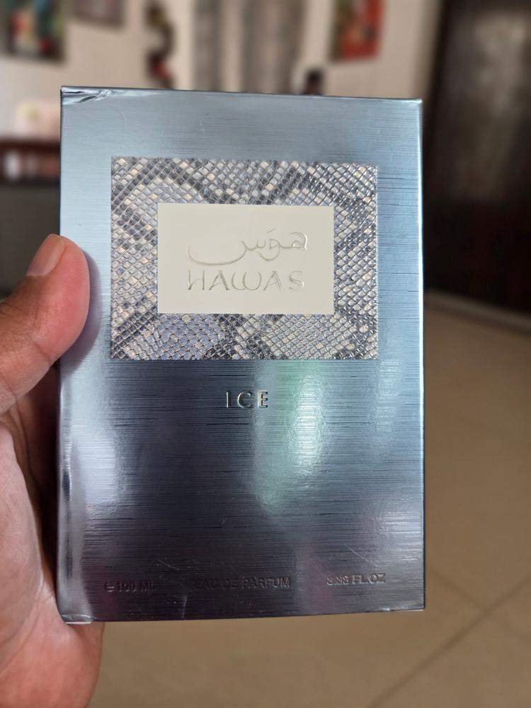 Rasasi Hawas Ice Eau de Parfum for Men - Customer Photo From Anubhav Nishad