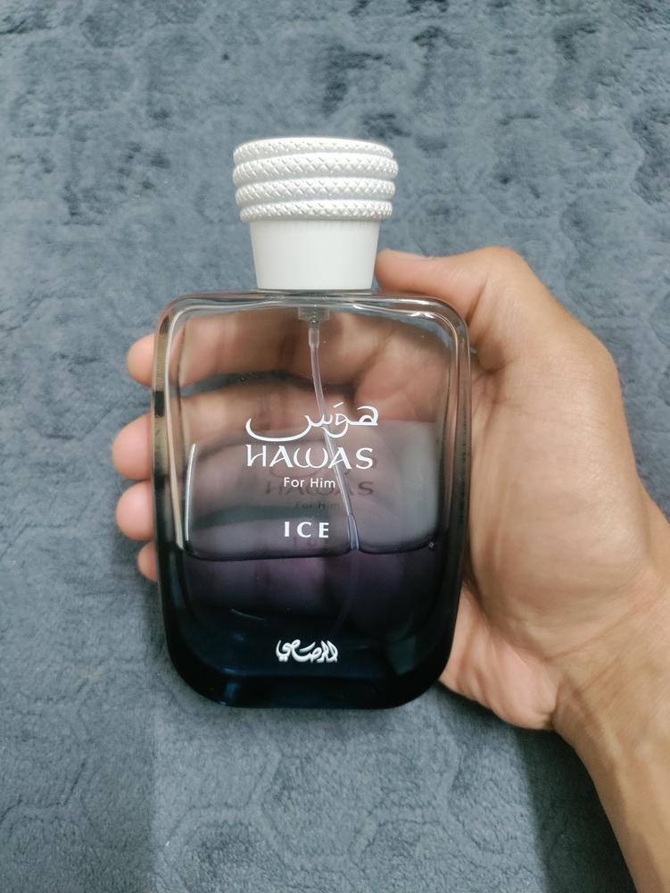 Rasasi Hawas Ice Eau de Parfum for Men - Customer Photo From Vinayak Mandloi