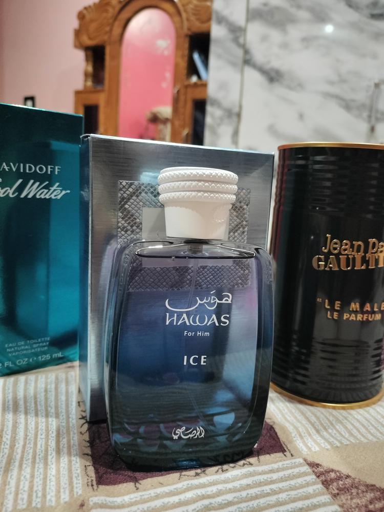 Rasasi Hawas Ice Eau de Parfum for Men - Customer Photo From Abhilash