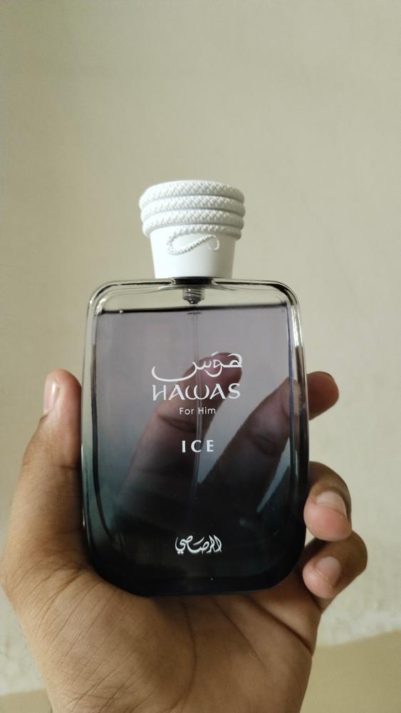 Rasasi Hawas Ice Eau de Parfum for Men - Customer Photo From Rajbir