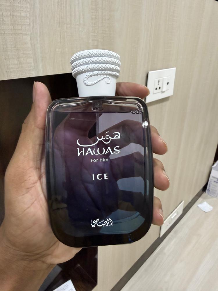 Rasasi Hawas Ice Eau de Parfum for Men - Customer Photo From Nikhil