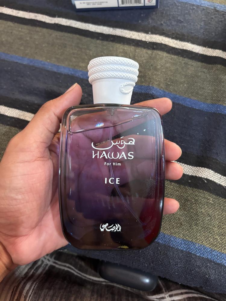 Rasasi Hawas Ice Eau de Parfum for Men - Customer Photo From Rahul Yadav