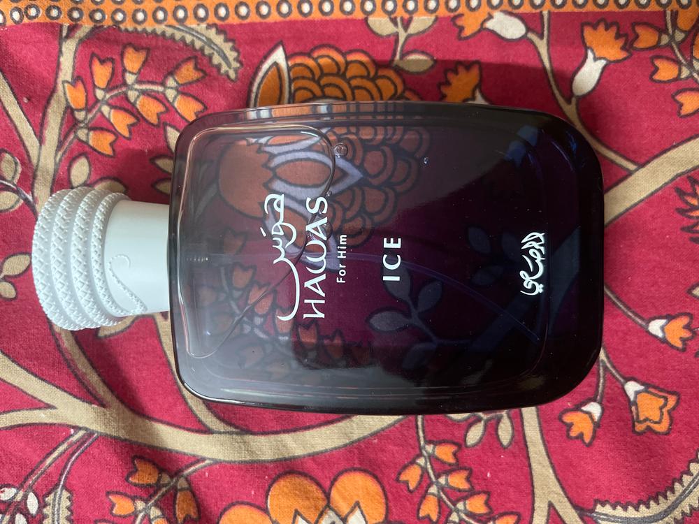 Rasasi Hawas Ice Eau de Parfum for Men - Customer Photo From Arnab Samal