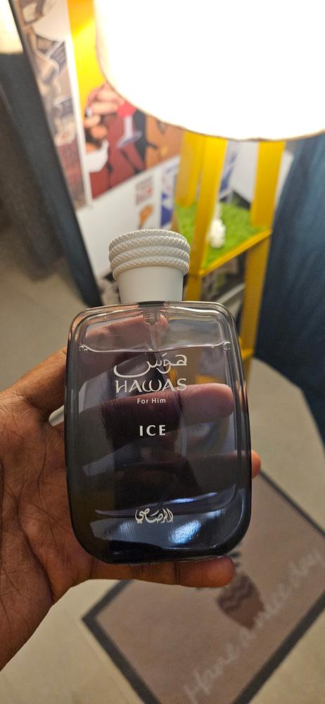 Rasasi Hawas Ice Eau de Parfum for Men - Customer Photo From Manjunadha K