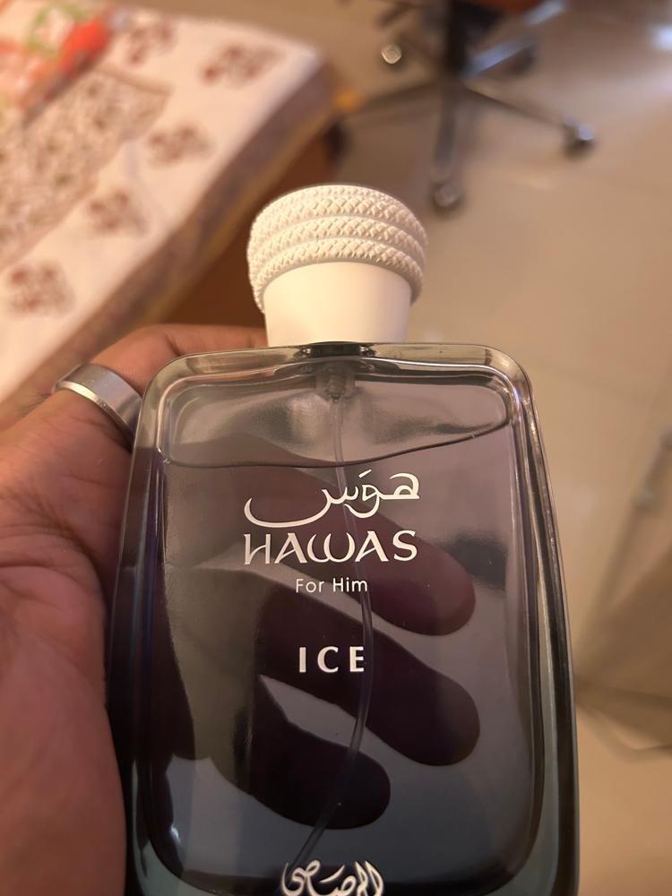 Rasasi Hawas Ice Eau de Parfum for Men - Customer Photo From Rahul Mondal