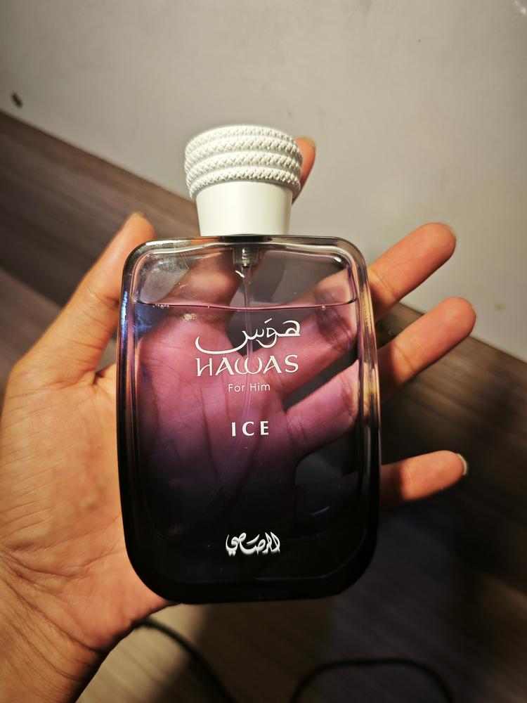Rasasi Hawas Ice Eau de Parfum for Men - Customer Photo From basava prabhu salmani