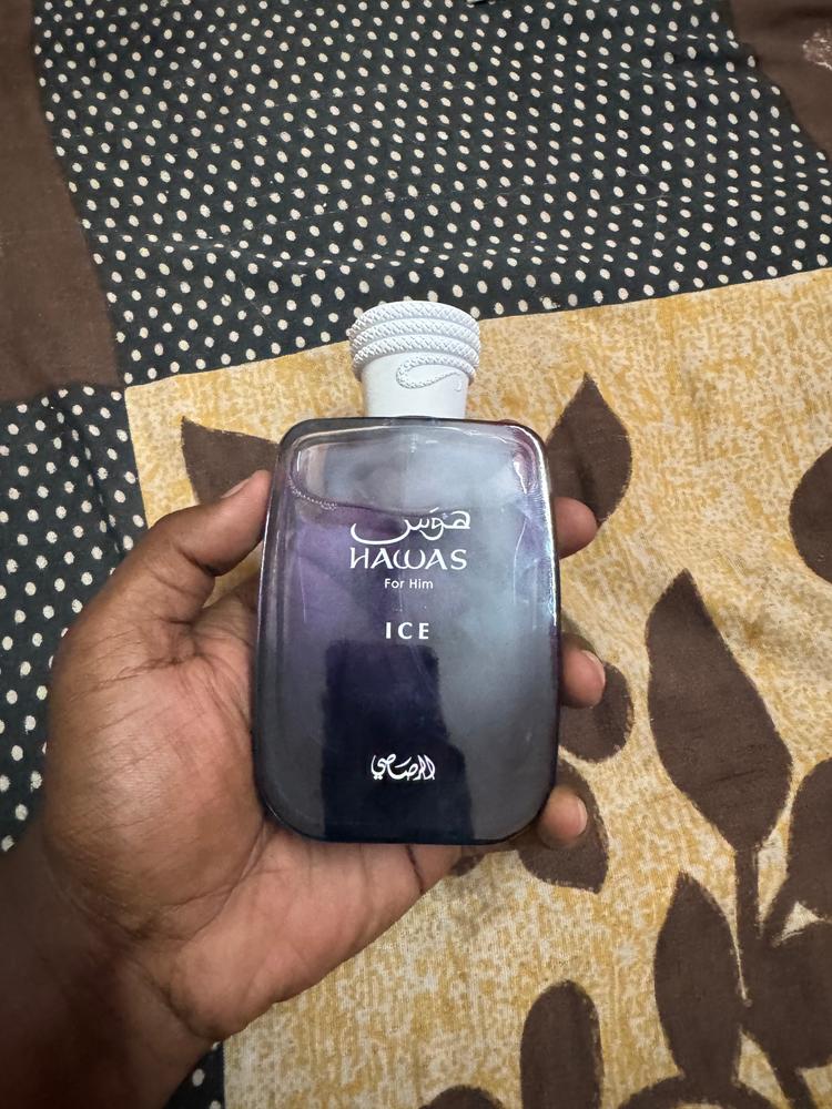 Rasasi Hawas Ice Eau de Parfum for Men - Customer Photo From Rabeka A