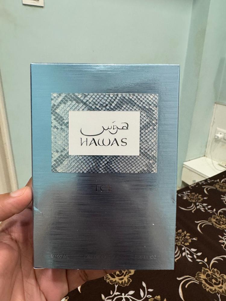 Rasasi Hawas Ice Eau de Parfum for Men - Customer Photo From Shekhar