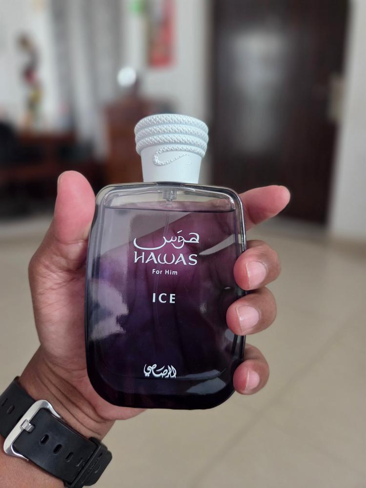 Rasasi Hawas Ice Eau de Parfum for Men - Customer Photo From Anubhav Nishad
