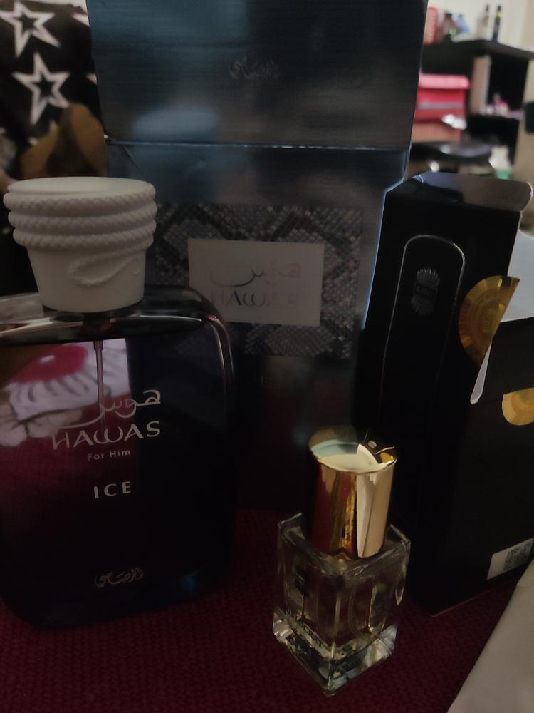 Rasasi Hawas Ice Eau de Parfum for Men - Customer Photo From Abhishek Choudhary
