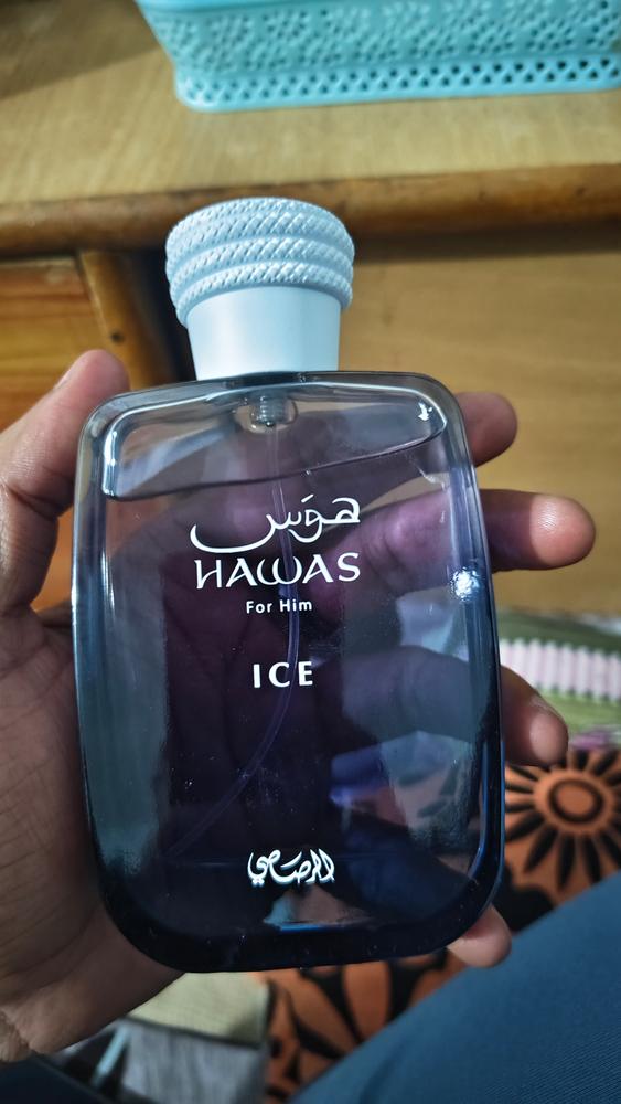 Rasasi Hawas Ice Eau de Parfum for Men - Customer Photo From Deepak Sharma 
