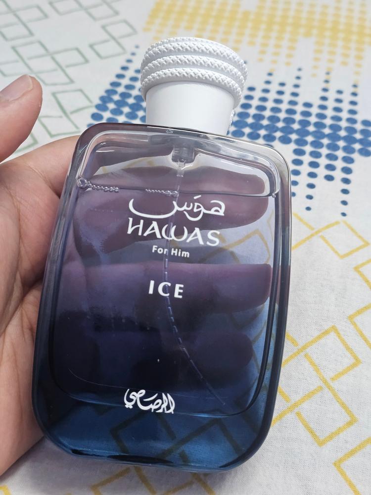 Rasasi Hawas Ice Eau de Parfum for Men - Customer Photo From Ayush Gupta