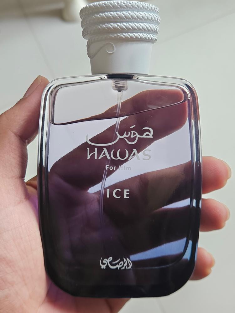 Rasasi Hawas Ice Eau de Parfum for Men - Customer Photo From Shantanu Sathe