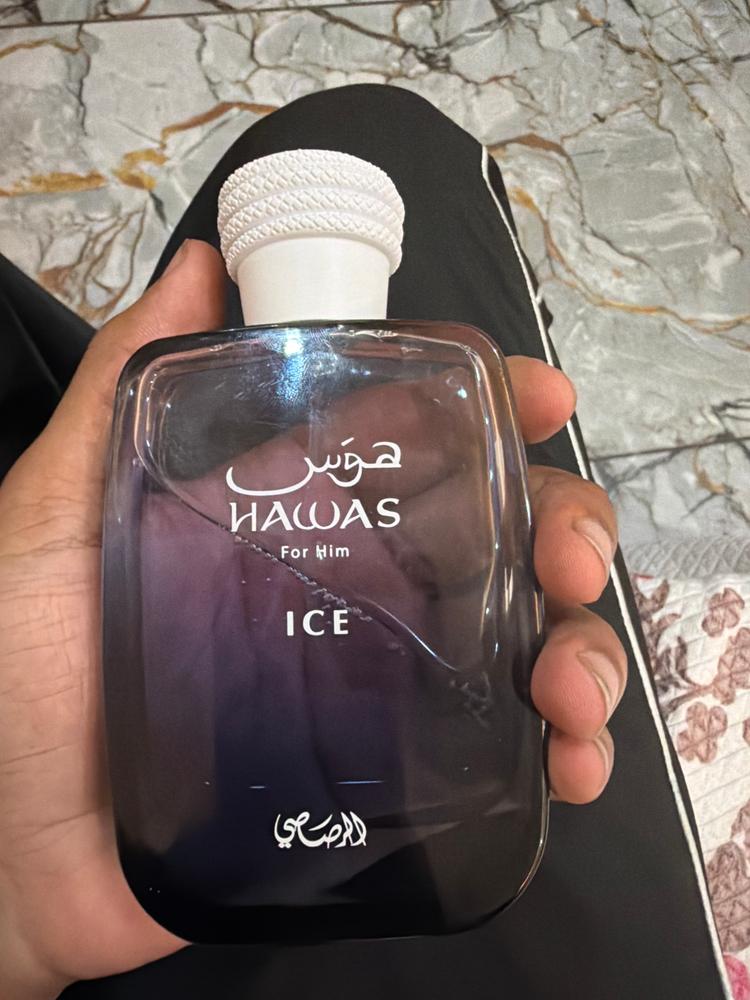 Rasasi Hawas Ice Eau de Parfum for Men - Customer Photo From Sarthak