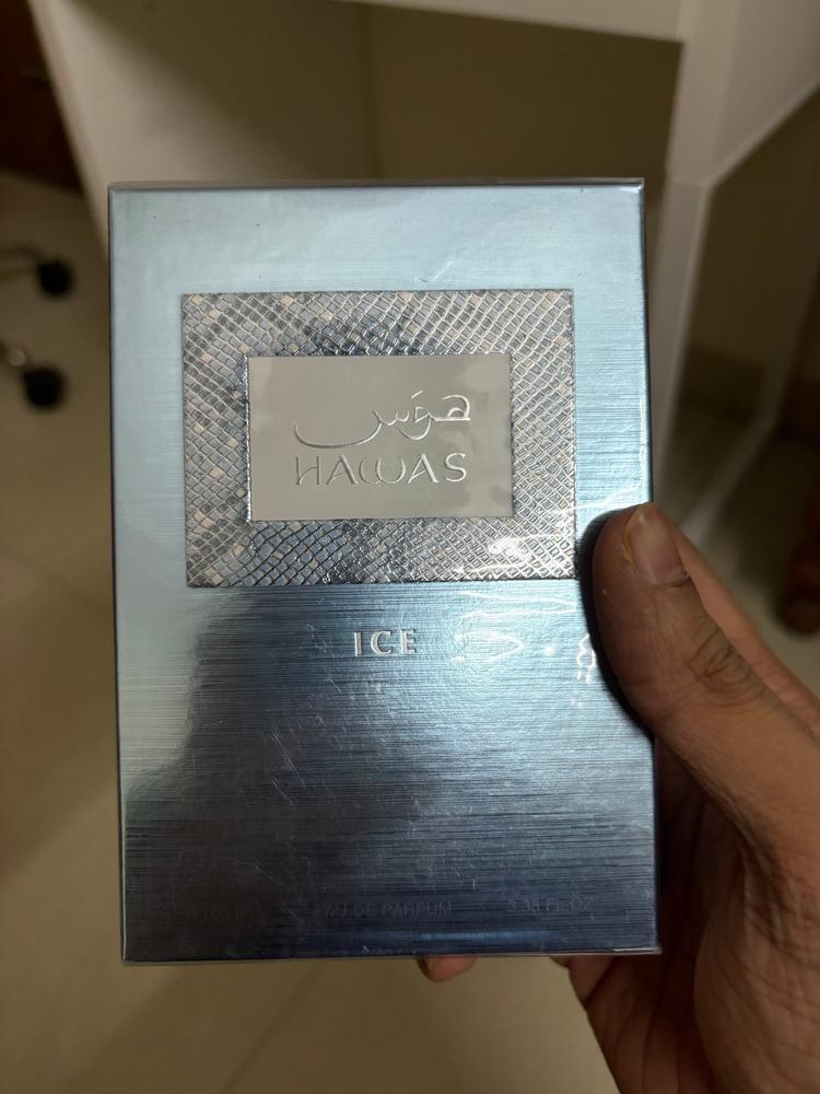 Rasasi Hawas Ice Eau de Parfum for Men - Customer Photo From Sibasis Swain