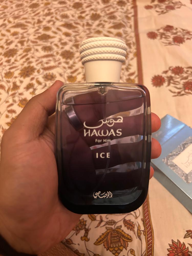 Rasasi Hawas Ice Eau de Parfum for Men - Customer Photo From Rahul Mondal