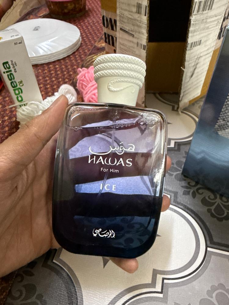 Rasasi Hawas Ice Eau de Parfum for Men - Customer Photo From Mitesh soni 