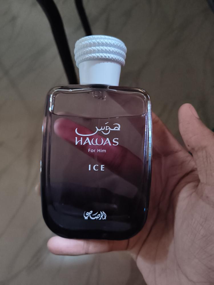 Rasasi Hawas Ice Eau de Parfum for Men - Customer Photo From Alif Muhammed 