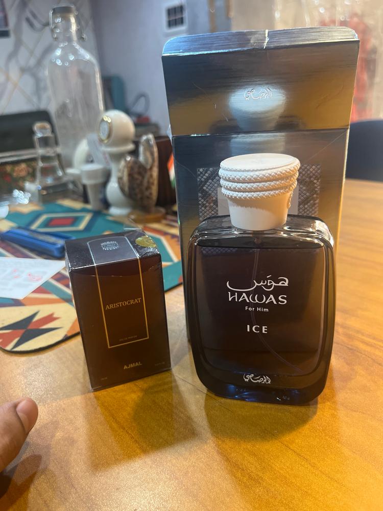 Rasasi Hawas Ice Eau de Parfum for Men - Customer Photo From Masfar Ali