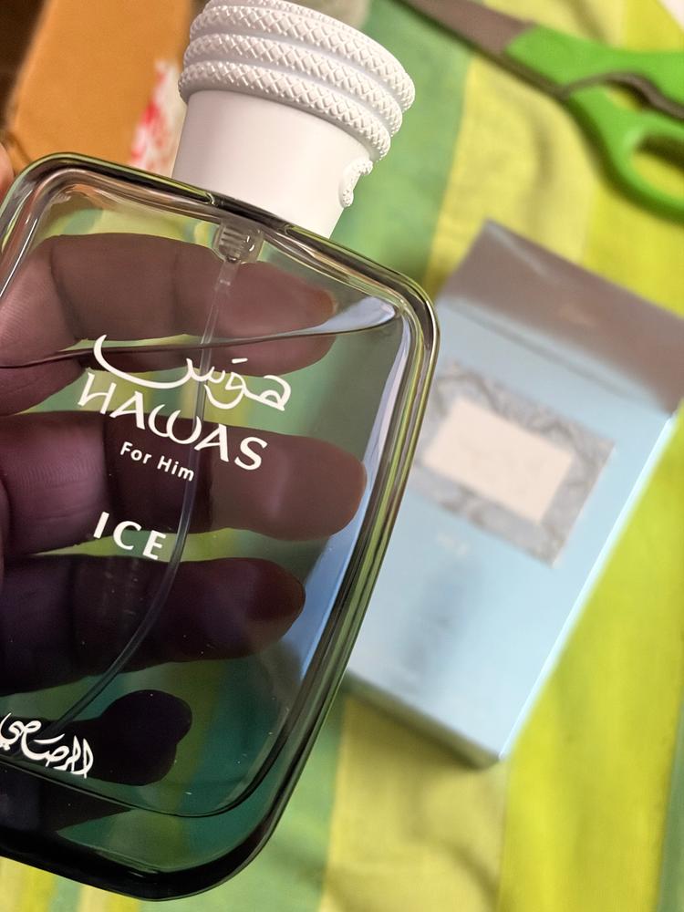 Rasasi Hawas Ice Eau de Parfum for Men - Customer Photo From Vishal Gupta