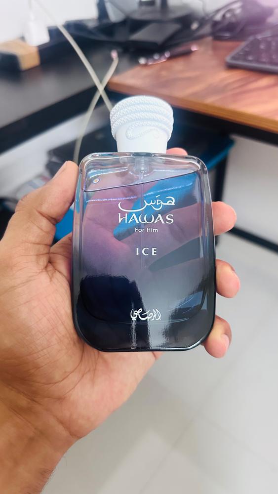 Rasasi Hawas Ice Eau de Parfum for Men - Customer Photo From Deep patel