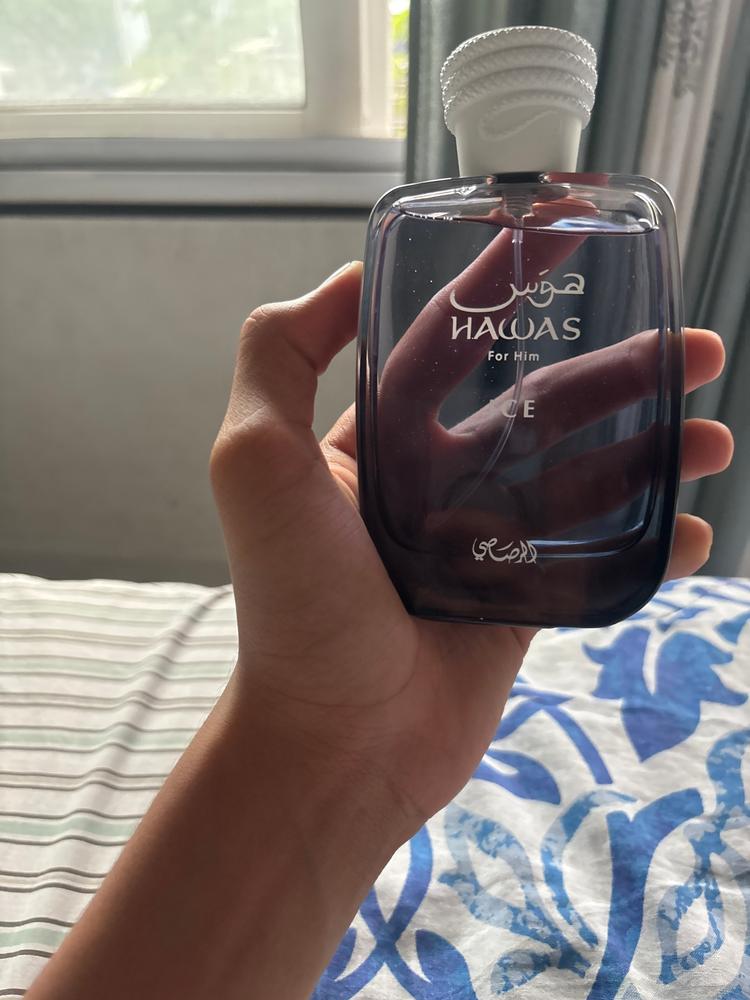 Rasasi Hawas Ice Eau de Parfum for Men - Customer Photo From Armaan