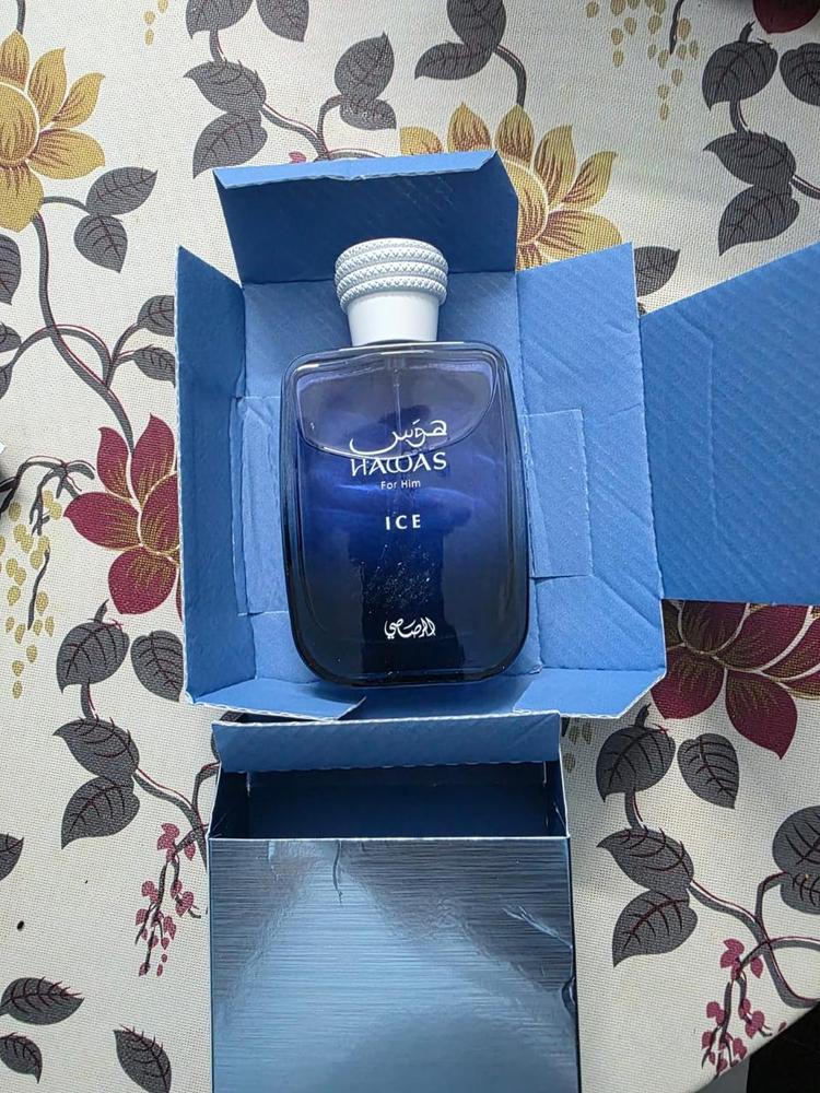 Rasasi Hawas Ice Eau de Parfum for Men - Customer Photo From Rajan Saha