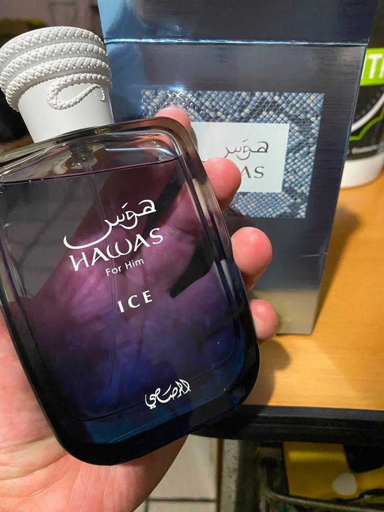 Rasasi Hawas Ice Eau de Parfum for Men - Customer Photo From Karan Lohana