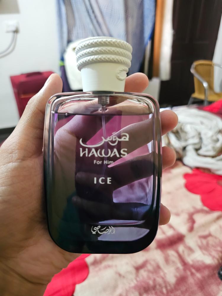 Rasasi Hawas Ice Eau de Parfum for Men - Customer Photo From Akshansh Singh
