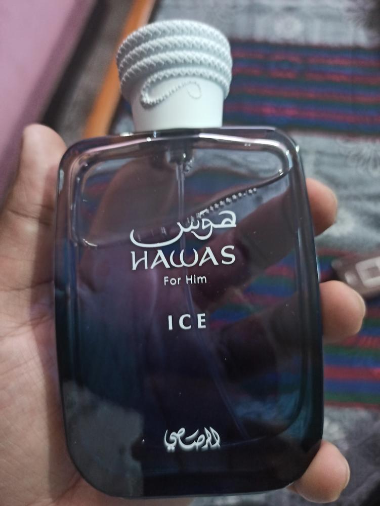 Rasasi Hawas Ice Eau de Parfum for Men - Customer Photo From Harsh