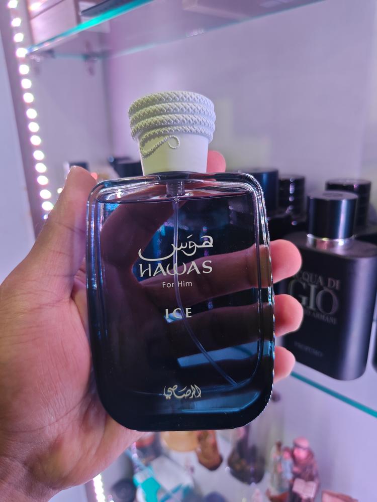 Rasasi Hawas Ice Eau de Parfum for Men - Customer Photo From Jovan Fernandes