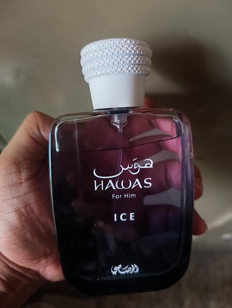 Rasasi Hawas Ice Eau de Parfum for Men - Customer Photo From Sanjay K
