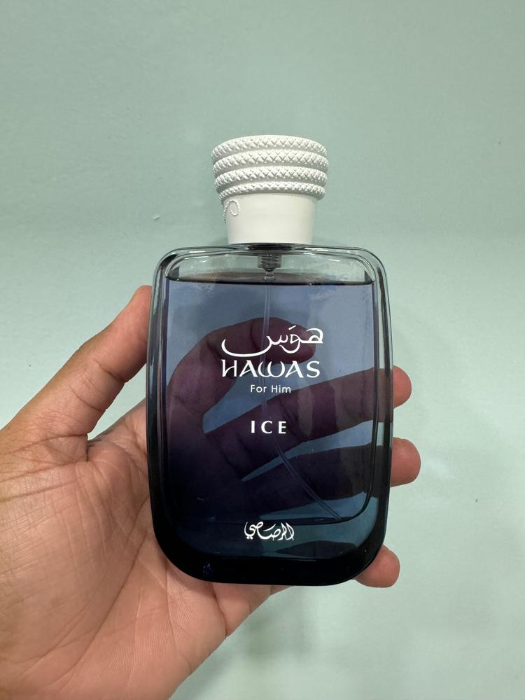 Rasasi Hawas Ice Eau de Parfum for Men - Customer Photo From Shekhar