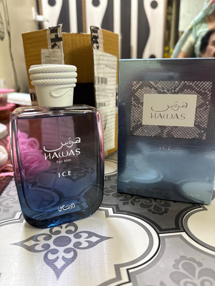 Rasasi Hawas Ice Eau de Parfum for Men - Customer Photo From Mitesh soni 