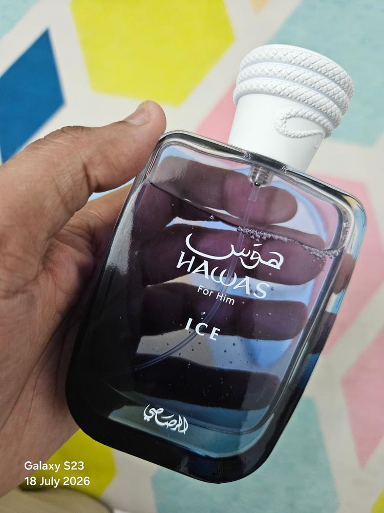 Rasasi Hawas Ice Eau de Parfum for Men - Customer Photo From Pratyush Shrivastava