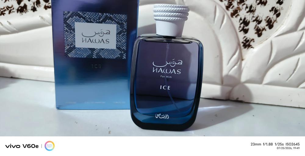 Rasasi Hawas Ice Eau de Parfum for Men - Customer Photo From Sayyed Nazim 