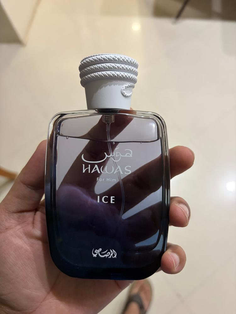 Rasasi Hawas Ice Eau de Parfum for Men - Customer Photo From Ayush Vikram