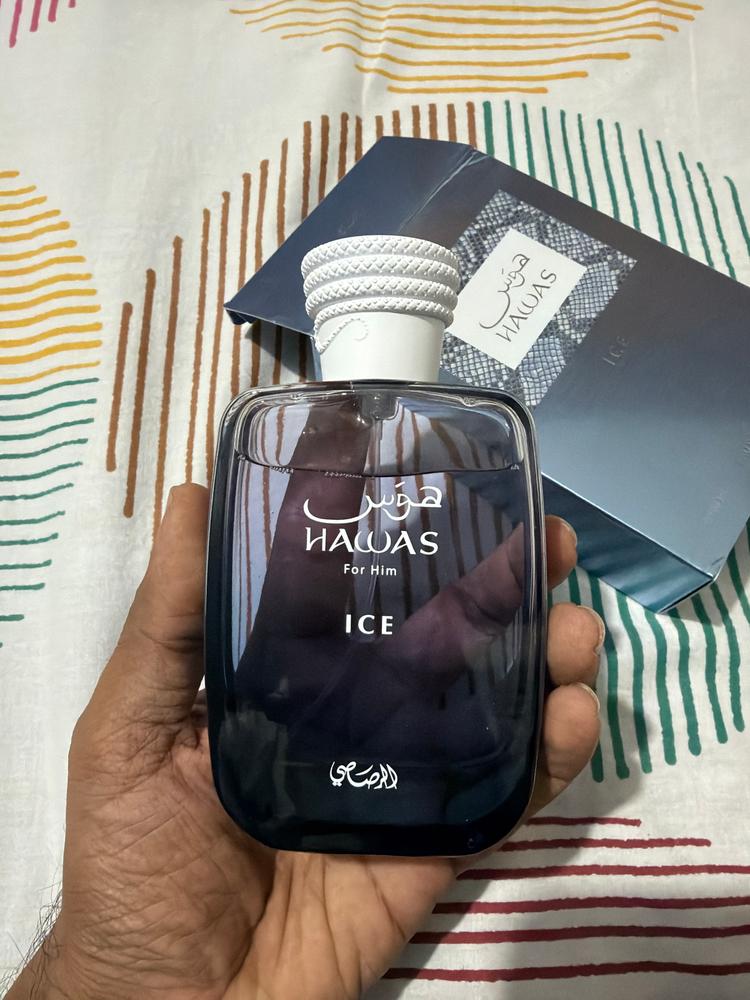 Rasasi Hawas Ice Eau de Parfum for Men - Customer Photo From Jigs