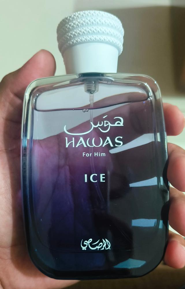 Rasasi Hawas Ice Eau de Parfum for Men - Customer Photo From Bhavesh Tholiya
