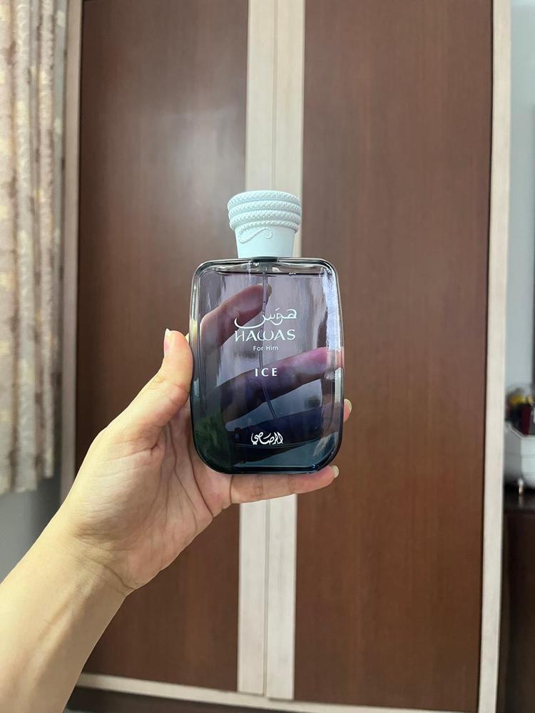 Rasasi Hawas Ice Eau de Parfum for Men - Customer Photo From Anagh Kalburgi