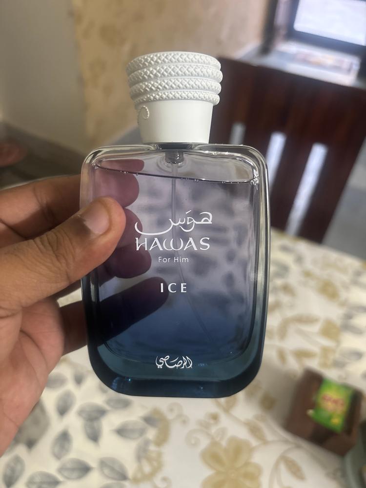 Rasasi Hawas Ice Eau de Parfum for Men - Customer Photo From Nishant