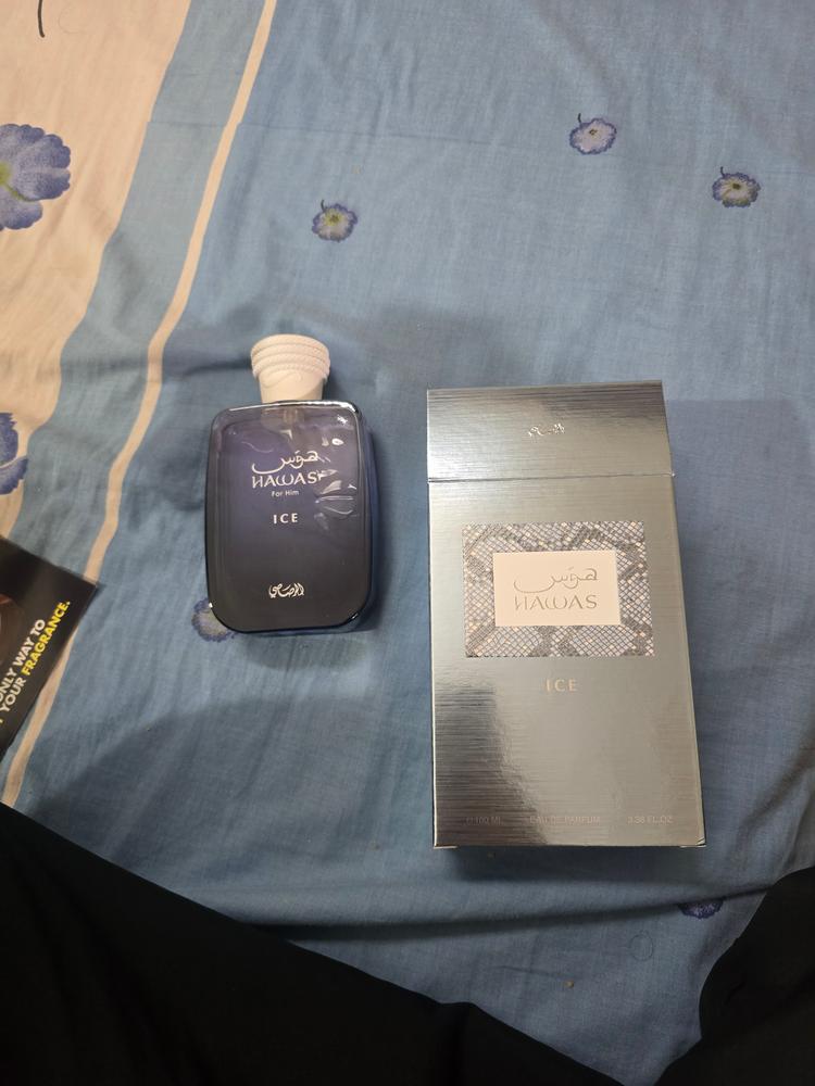 Rasasi Hawas Ice Eau de Parfum for Men - Customer Photo From Germandeep